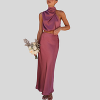Marlene | Modernes Maxi-Kleid – Rosa