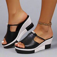 Droswinda | Orthopädische Sandalen für sorgenfreies Gehen – Schwarz