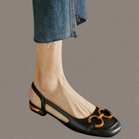 Isolde | Elegante Orthopädische Sandalen – Schwarz