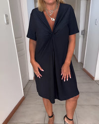 Melina™ Klassische Feminine Anmut – Schwarz