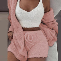 Poppy - Gemütliches Winter Lounge-Set – Rosa