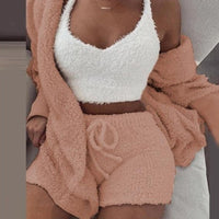 Poppy - Gemütliches Winter Lounge-Set – Orange