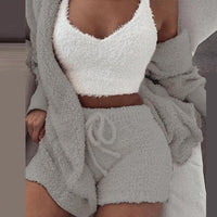 Poppy - Gemütliches Winter Lounge-Set – Grau
