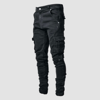 Kobbie | Premium Stretch-Jeans – Schwarz