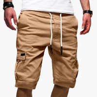 Lässige Herrenshorts für den Alltag und Outdoor-Aktivitäten – Beige