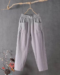 Emmi | Lose Hose für Frauen – Grau