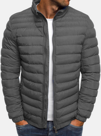 Daunenjacke Herren Leicht | Steppjacke Modern – Grau