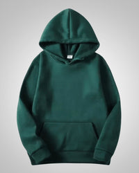 Aiden | Herren Lässiger Oversized Pullover mit Kapuze – Grün
