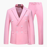 Sommeranzug moderner - Stil für Herren mit elegantem Schnitt – Rosa