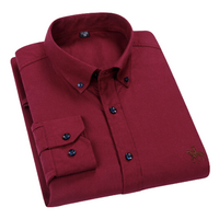 Braden - Herenhemd – Rot