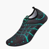 Unisex Barfuß schuhe mit flacher Sohle für Outdoor Aktivitäten. – Grün / Schwarz
