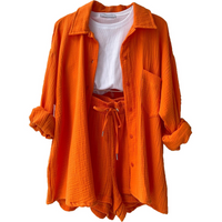 Sussie - Baumwollanzug – Orange