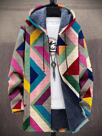 Quade | Künstlerischer Cardigan aus hochwertigem Stoff – Mehrfarbig