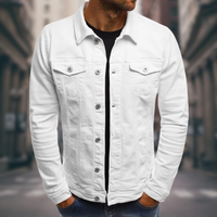 Anthony™ - Denimjacke mit maßgeschneidertem Schnitt – Weiß