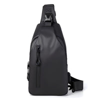 HydroSling 2.0 - Wasserdichte Brusttasche für Männer – Schwarz