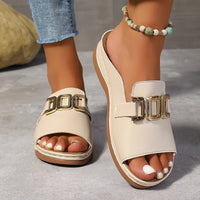 Annemiek™ | Sommersandale mit Keilabsatz und Komfortsohle – Beige