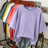 Arabella - Komfortables T-Shirt in lässiger Passform – Lila