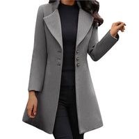 Elisia – Elegante & Warme Damenjacke – Grau
