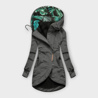 Noriel – Elegante Jacke mit Kapuze – Grau