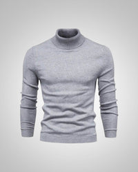 George | Herren Slim Fit Rollkragenpullover – Grau