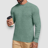 Zain | Long Sleeve Slim Fit – Grün
