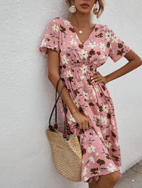 Carla | Elegantes und einzigartiges Kleid – Rosa