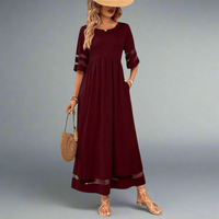 Esmera | Sommerkleid mit femininer Eleganz – Rot