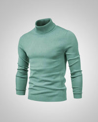 George | Herren Slim Fit Rollkragenpullover – Hell Grün