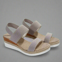Wendlinde | Bequeme orthopädische Sandalen mit optimalem Komfort – Grau