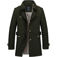 Yielma | Trenchcoat für Männer – Grün