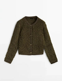 Lila | Stilvolle Damenjacke für kühle Herbstabende – Grün