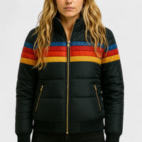 Ela | Leichte, winddichte Regenjacke – Schwarz