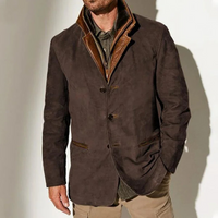 Klesimar | Vintage Herrenjacke – Stilvoll und Zeitlos – Dunkelbraun