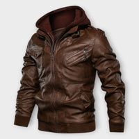 Leon - Warme Winterjacke – Dunkelbraun