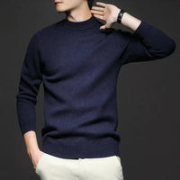 Ryan - Feinmaschiges Poloshirt für Männer – Marine