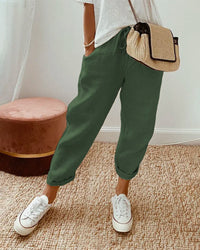 Agatha | Casual & Elegante Hose – Grün