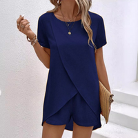 Ofiriya - Elegantes Sommer Outfit Kleid – Blau