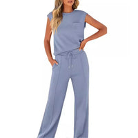 Rina | Lässiges Sommer-Lounge-Set – Ocean Blue