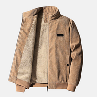Nolan | Retro Cord-Jacke – Beige