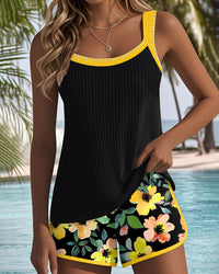 Sabrina | Klassisch Tankini – Gelb