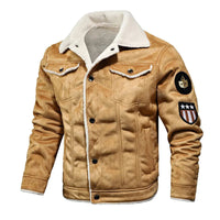 Ben | Zeitlose Sherpa-Jacke – Beige