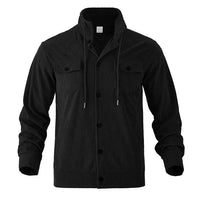 Tomy - Jacke aus Courdroy für Männer – Schwarz