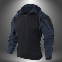 Nikolaus® | Premium Robuste Militärjacke für Männer – Blau