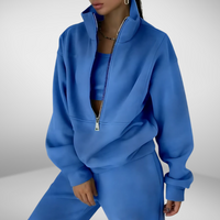 Katja - Lässiges 3-teiliges Set – Blau