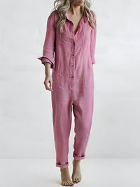 Joya - Lässiger Jumpsuit – Rosa