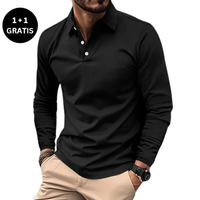 Janik - Das elegante und moderne Hemd für Männer – Schwarz