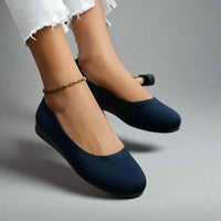 Sibylle | Elegante und Bequeme Schuhe – Marine