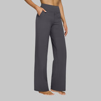 Calista | Elegante Hose aus weichem Jersey – Grau