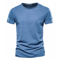 Gabriel | Klassisches T-Shirt – Denimblau