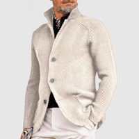 Jayden - Klassischer Cardigan – Beige